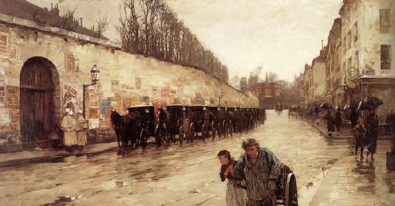 Childe Hassam Ding-on oil painting image